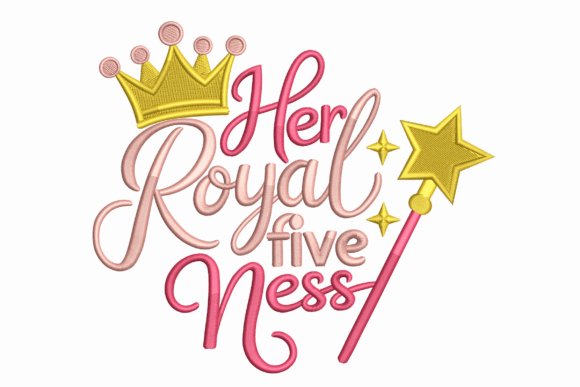 Download Her Royal Five Ness – Princess Birthday - Premium Resources