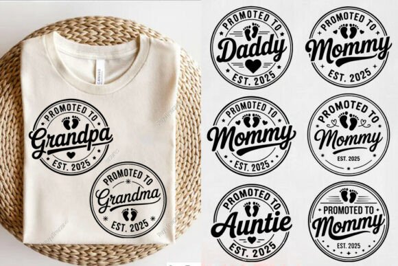 Download Promoted to Family Svg Bundle-New Baby a - Family Collection