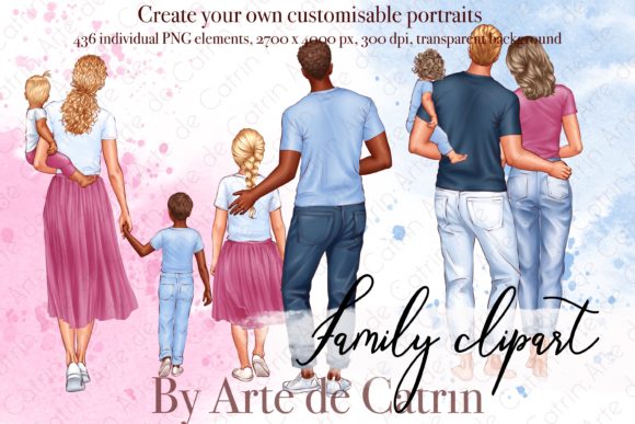 Download Big Family Creator Clipart, Mother's Day - Family Collection