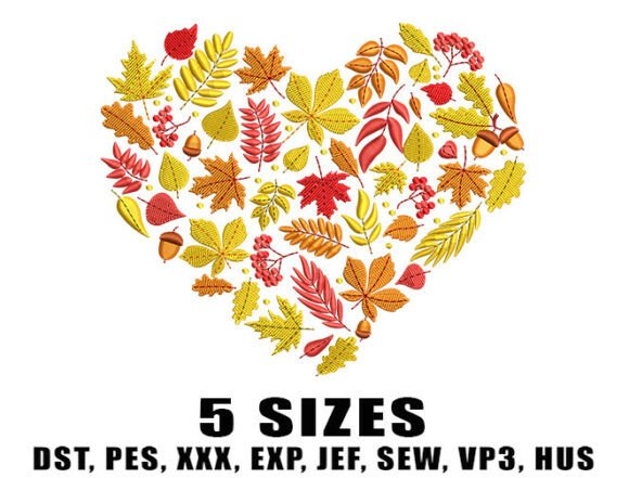 Download Floral Heart Embroidery Design - Premium Resources